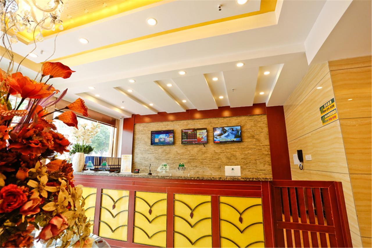 Greentree Inn Jiangsu Wuxi Dongting Leather City Express Hotel Exteriér fotografie